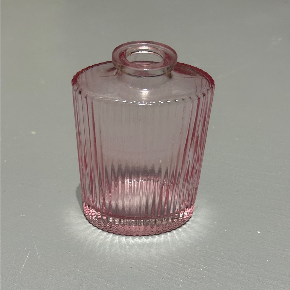 Pink Glass Bud Small Vase